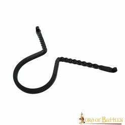 Bebedero De Hierro Forjado A Mano Accesorio Medieval Rústico