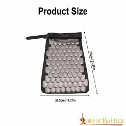 Falda De Escamas De Guerrero Vikingo Piel Auténtica Y Escamas De Acero De Calibre 20 -Armadura Ventas 03 4 1