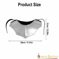 Gorget Caballero Medieval Calibre 18 -Armadura Ventas 03 4