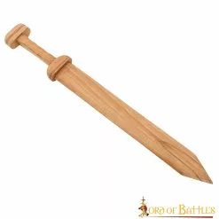 Gladius Romano Espada Artesanal De Madera Con Diseño Histórico