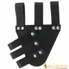 Rana Medieval Con Tres Hebillas Rana De Cuero Auténtico -Armadura Ventas 1 113