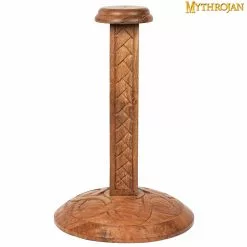 Soporte Para Casco De Madera De Mythrojan: Altura : 15″