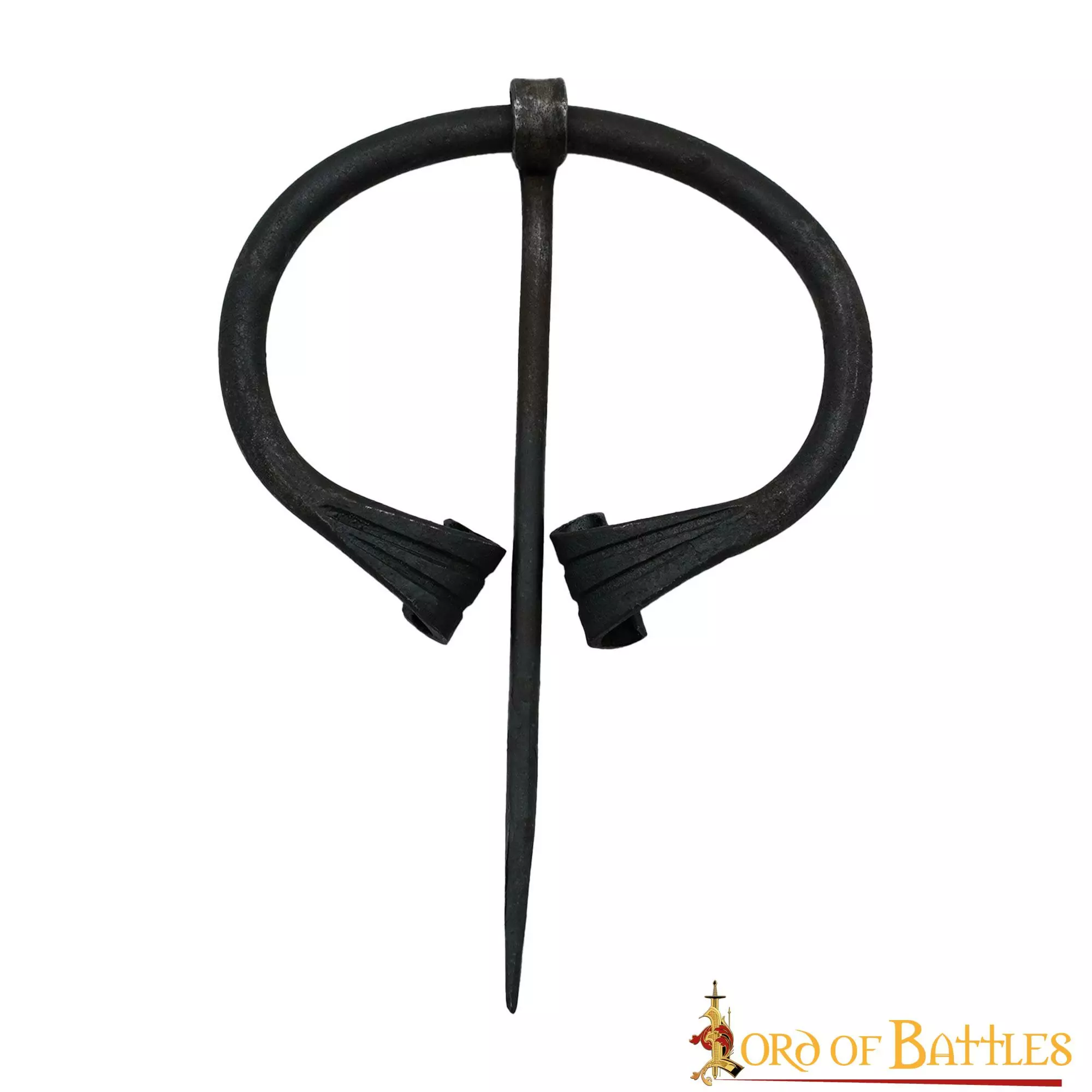 Broche Medieval De Fíbula Para Capa Con Extremos Enrollados 4 Broche Medieval De Fíbula Para Capa Con Extremos Enrollados - Imagen 2