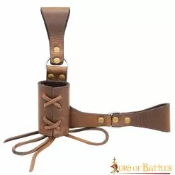 Espada Medieval Auténtica De Cuero Genuino Rana