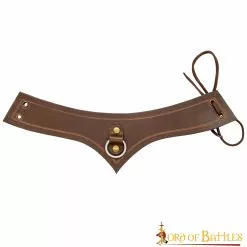 Accesorio Medieval De Cuero Auténtico Con Anilla De Acero 13 Accesorio Medieval De Cuero Auténtico Con Anilla De Acero -Armadura Ventas 1 170