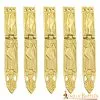 Juego De 5 Ornamentos Romanos De Latón Puro Macizo Para Cinturón 2 Juego De 5 Ornamentos Romanos De Latón Puro Macizo Para Cinturón -Armadura Ventas 1 209 1