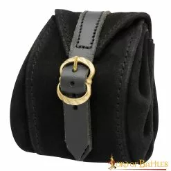 Mini Monedero Medieval Hecho A Mano En Piel Auténtica