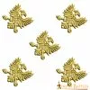 Heráldico Águila Cinturón Studs O Conchos Puro Latón Macizo Juego De 5 -Armadura Ventas 1 210