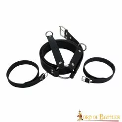 Juego De Cinturones De Cuero Auténtico Para Colgar Espadas Para LARP Y Cosplay 11 Juego De Cinturones De Cuero Auténtico Para Colgar Espadas Para LARP Y Cosplay -Armadura Ventas 1 23 1