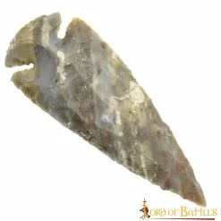 Punta De Flecha Medieval De Piedra De Sílex Artesanal Totalmente Funcional Afilada