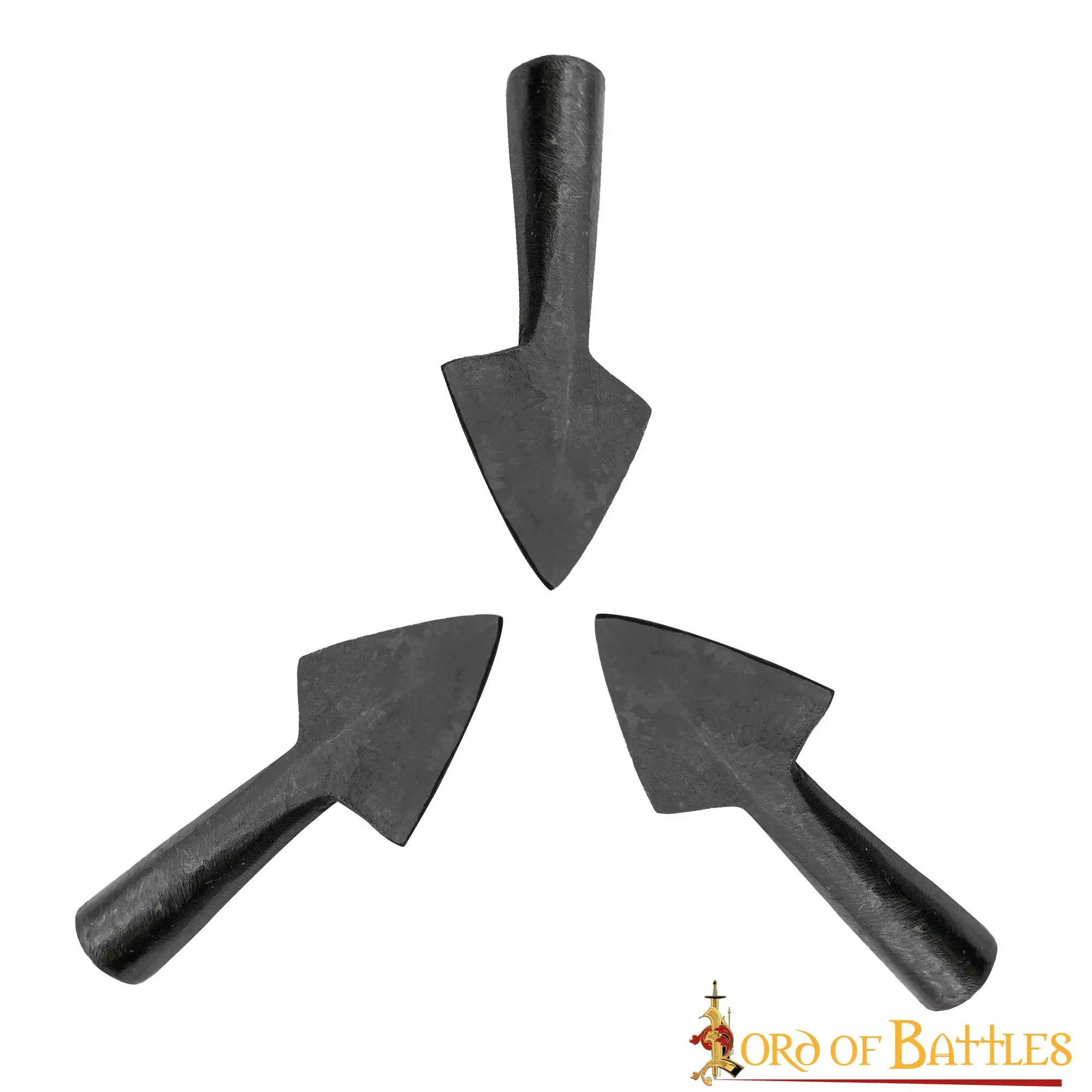 Juego De Tres Puntas De Flecha Medievales Forjadas A Mano Con Punta Triangular 4 Juego De Tres Puntas De Flecha Medievales Forjadas A Mano Con Punta Triangular - Imagen 2