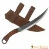 Cuchillo Medieval De Cazador Forjado A Mano Con Funda De Cuero Auténtico -Armadura Ventas 1 258