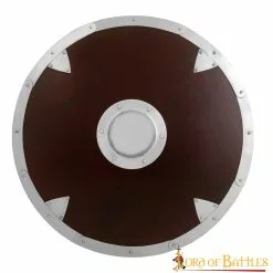 Escudo De Combate Vikingo De Madera Funcional Para Recreaciones Históricas