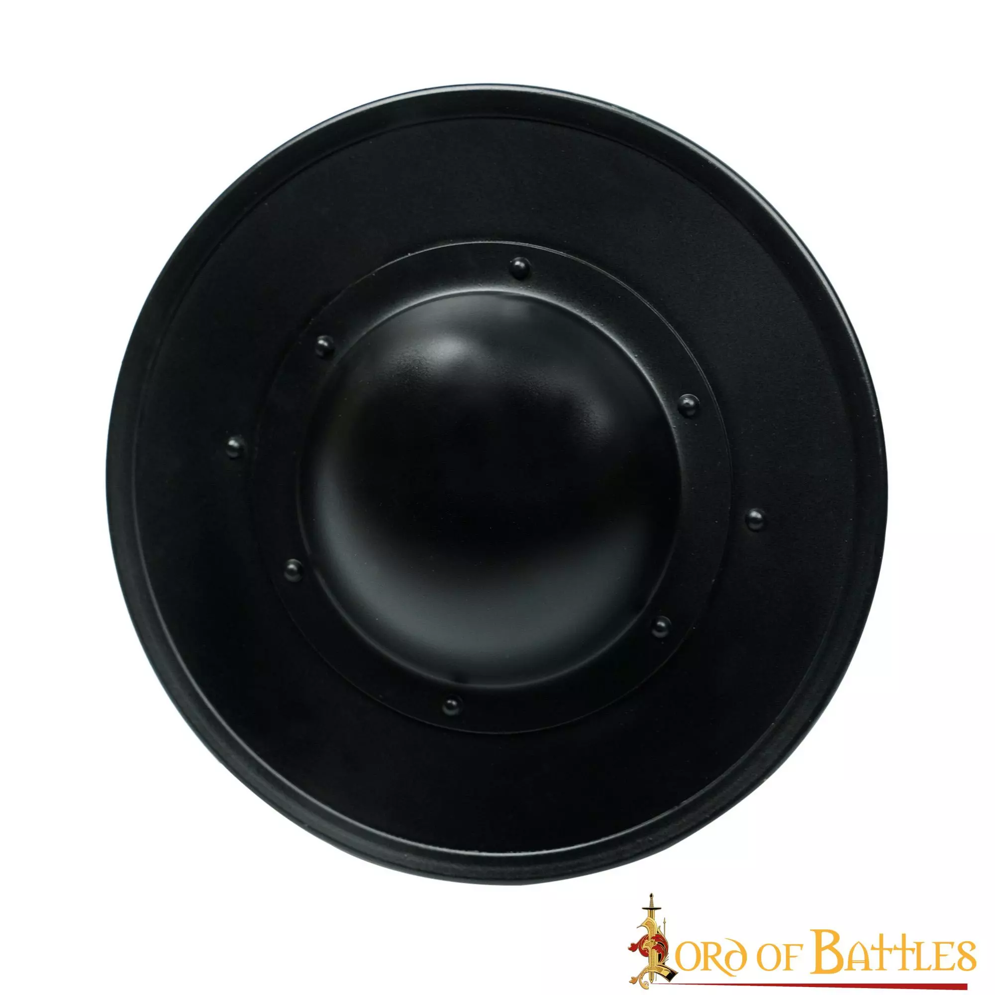 Esgrima Medieval Buckler Ennegrecido Escudo De Acero Funcional 3 Esgrima Medieval Buckler Ennegrecido Escudo De Acero Funcional