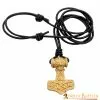 Martillo De Mjolnir Accesorio Colgante De Latón Macizo Puro Con Cordón De Cuero Auténtico 1 Martillo De Mjolnir Accesorio Colgante De Latón Macizo Puro Con Cordón De Cuero Auténtico -Armadura Ventas 1 76