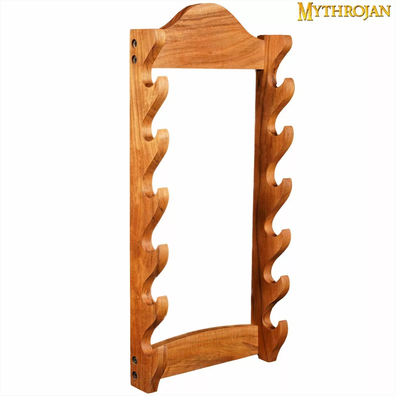 Soporte De Madera Para Espadas Mythrojan De 6 Niveles 3 Soporte De Madera Para Espadas Mythrojan De 6 Niveles