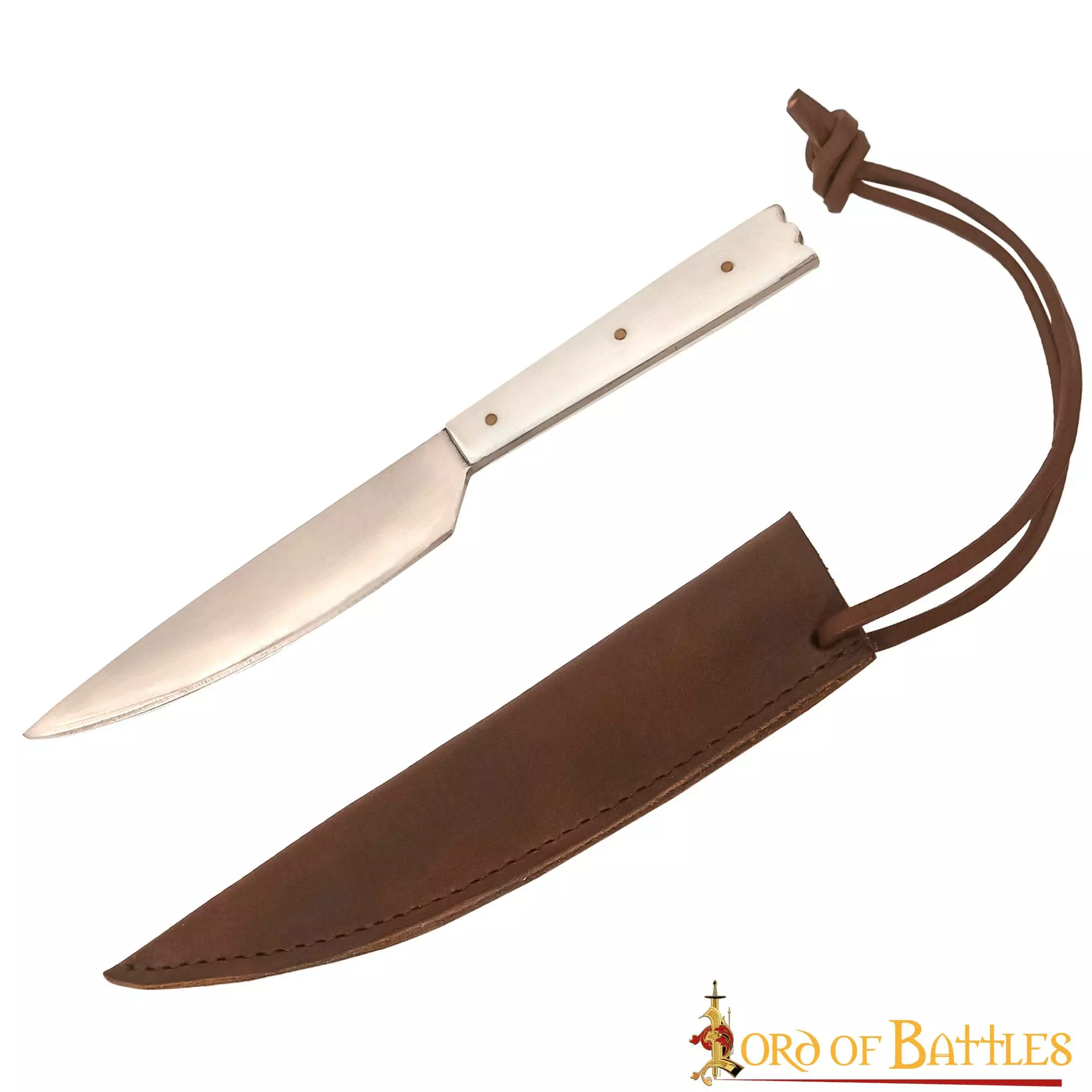 Cuchillo Medieval Pequeño De Acero Inoxidable Con Mango De Hueso Auténtico 3 Cuchillo Medieval Pequeño De Acero Inoxidable Con Mango De Hueso Auténtico
