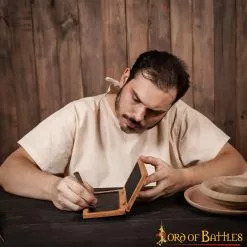 Tableta De Cera Romana Con Estilete De Latón Puro Accesorio Funcional De Madera 13 Tableta De Cera Romana Con Estilete De Latón Puro Accesorio Funcional De Madera -Armadura Ventas 10 69