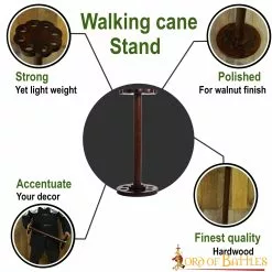 Soporte Para Bastón Accesorio Funcional De Madera Auténtica Hecho A Mano -Armadura Ventas 10301 pattern1 1 scaled 1