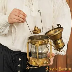 Linterna De Aceite Rústica Vintage Retro Pure Brass -Armadura Ventas 11903 7