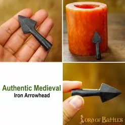 Juego De Tres Puntas De Flecha Medievales Forjadas A Mano Con Punta Triangular 12 Juego De Tres Puntas De Flecha Medievales Forjadas A Mano Con Punta Triangular -Armadura Ventas 1213 pattern 2