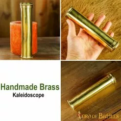 Caleidoscopio De Latón Puro Hecho A Mano Accesorio Funcional Para Regalo -Armadura Ventas 12202 pattern 2