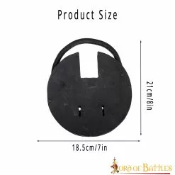Antiguo Candado De Hierro Forjado A Mano Con Dos Llaves Funcionales -Armadura Ventas 1359 03 scaled 1