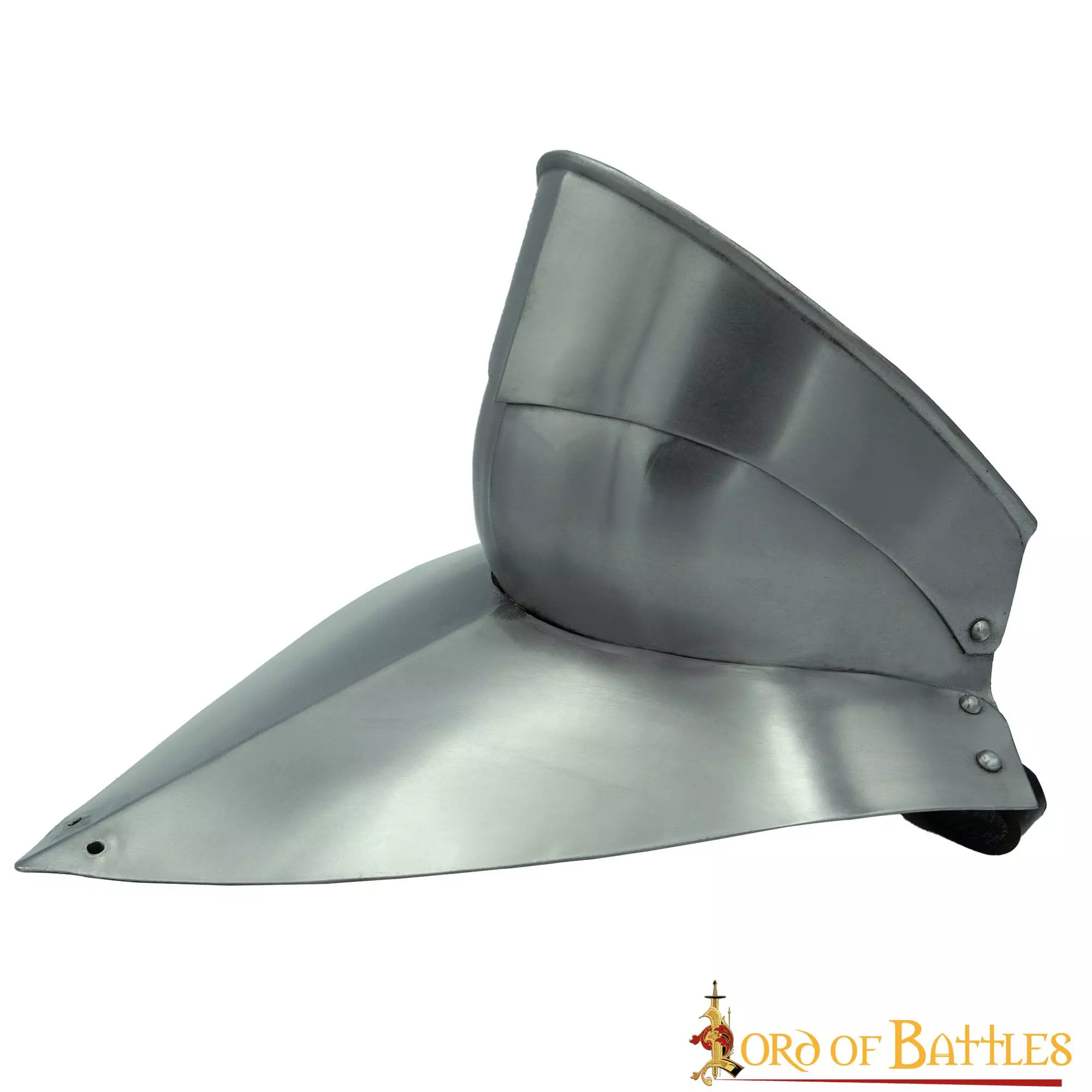 Gorget Medieval Del Siglo XV Con Bevor Calibre 16 5 Gorget Medieval Del Siglo XV Con Bevor Calibre 16 - Imagen 3