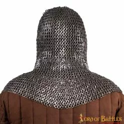 Anillo Plano De Cota De Malla, Remachado En Cuña, DI 9 Mm, Natural -Armadura Ventas 2 110