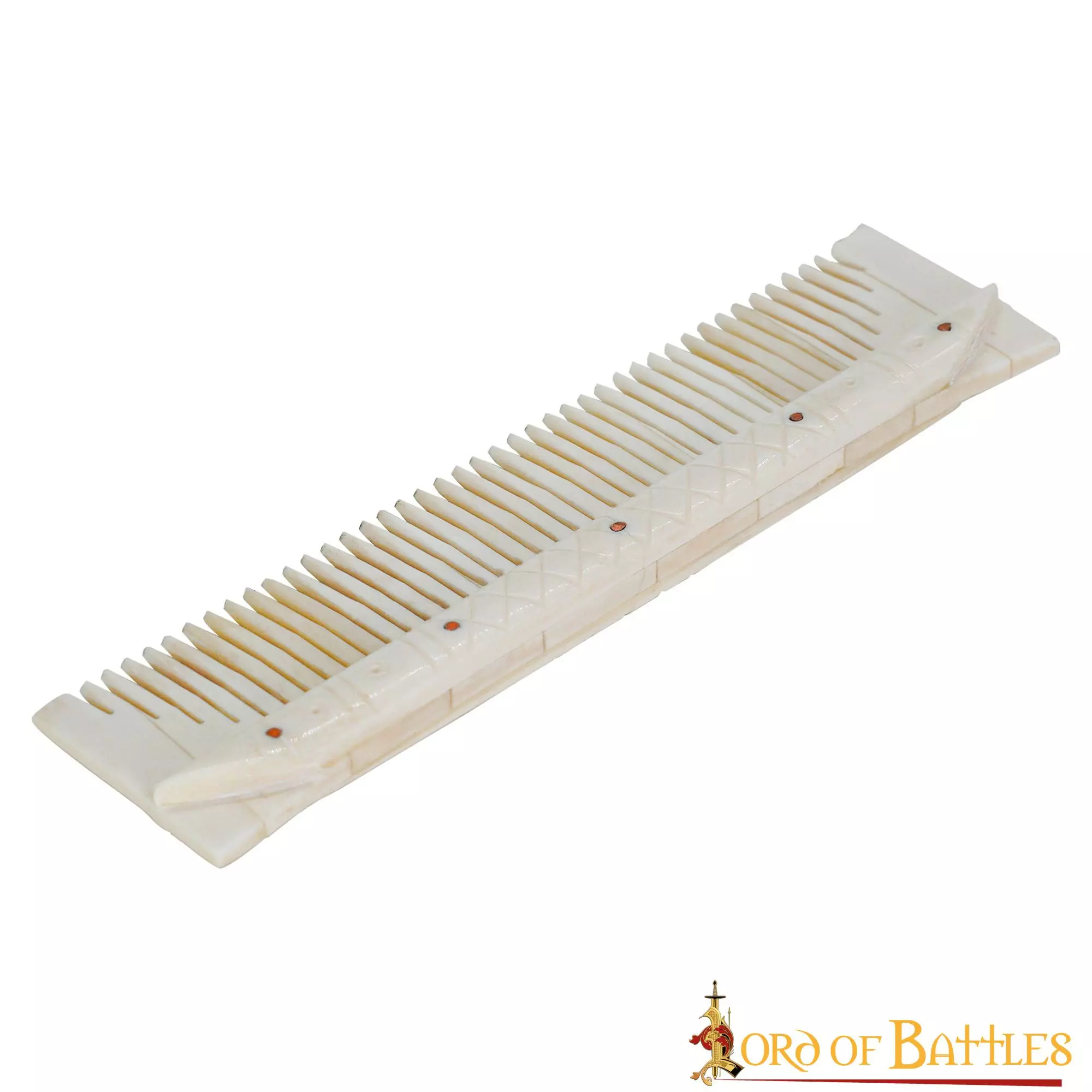 Peine Medieval De Hueso Auténtico Accesorio Artesanal De Hueso Auténtico 4 Peine Medieval De Hueso Auténtico Accesorio Artesanal De Hueso Auténtico - Imagen 2