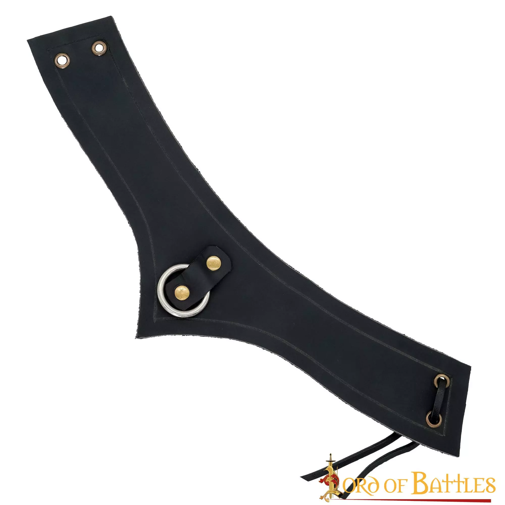 Accesorio Medieval De Cuero Auténtico Con Anilla De Acero 4 Accesorio Medieval De Cuero Auténtico Con Anilla De Acero - Imagen 2