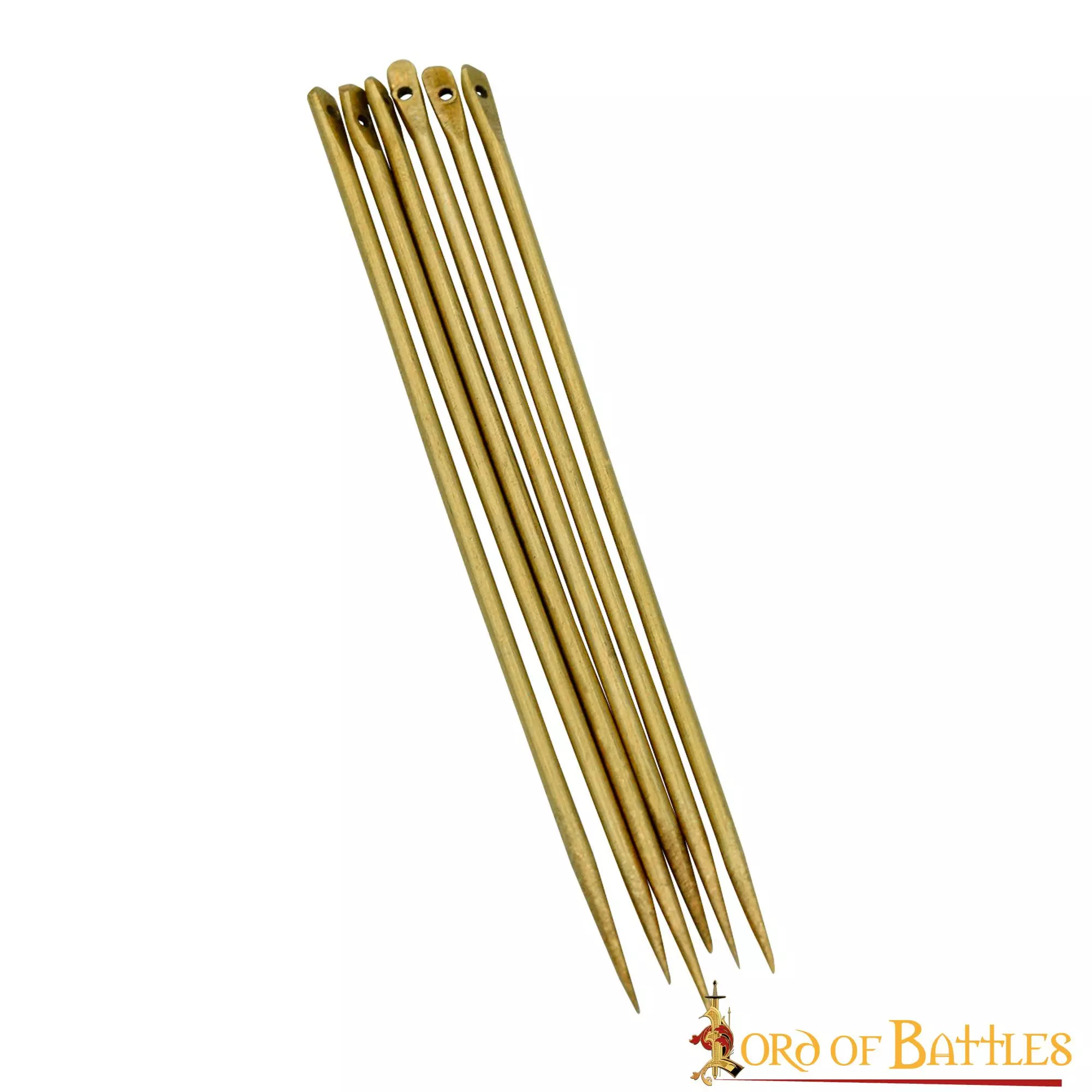 Juego De 6 Accesorios Medievales De Latón Puro Totalmente Funcionales 4 Juego De 6 Accesorios Medievales De Latón Puro Totalmente Funcionales - Imagen 2