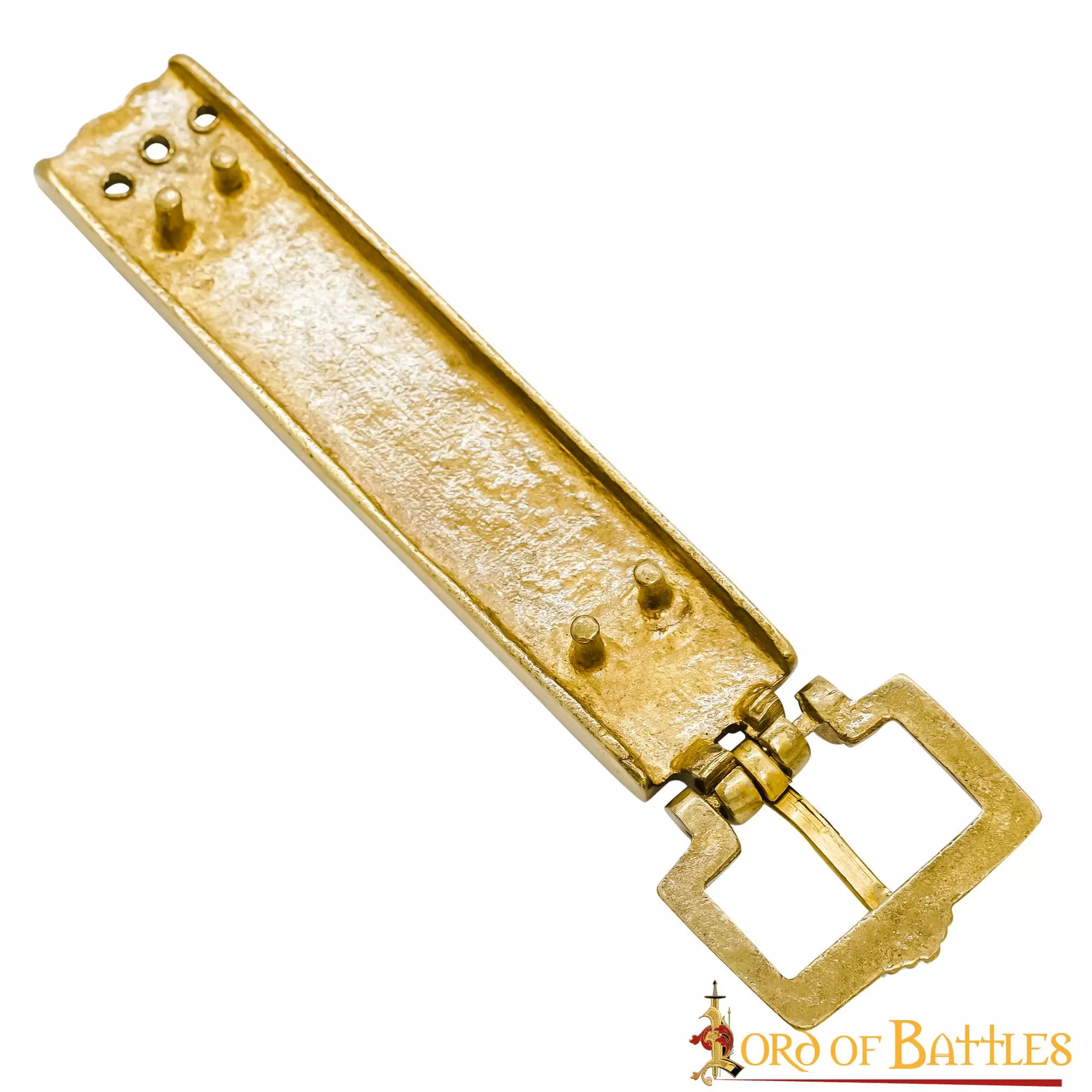 Hebilla De Cinturón Vikinga Ornamentada De Latón Macizo Puro Accesorio Funcional 4 Hebilla De Cinturón Vikinga Ornamentada De Latón Macizo Puro Accesorio Funcional - Imagen 2