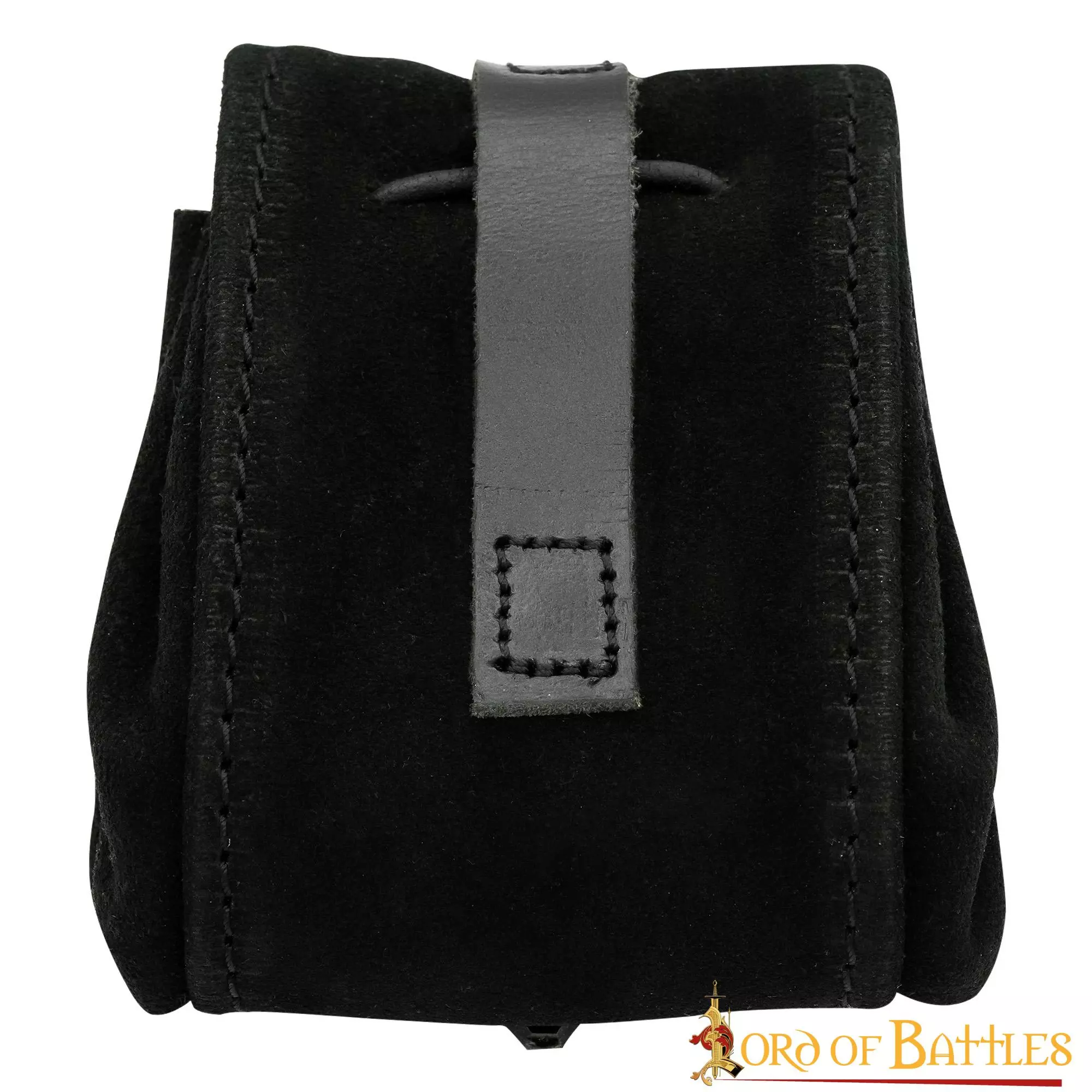 Mini Monedero Medieval Hecho A Mano En Piel Auténtica 4 Mini Monedero Medieval Hecho A Mano En Piel Auténtica - Imagen 2