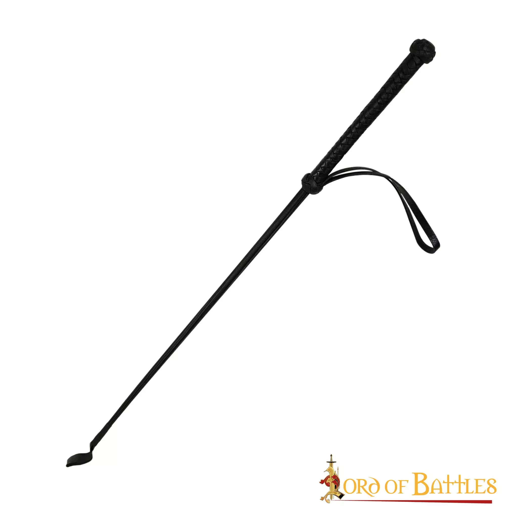 Fusta Antigua De Cuero Auténtico Hecha A Mano 4 Fusta Antigua De Cuero Auténtico Hecha A Mano - Imagen 2