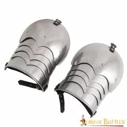 Caballero Medieval Spaulders Armadura De Hombro Funcional Calibre 16 -Armadura Ventas 2 255