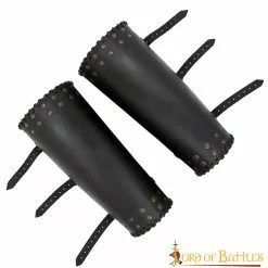 Grebas Vikingas De Cuero Auténtico Con Tachuelas Para Proteger Las Piernas 9 Grebas Vikingas De Cuero Auténtico Con Tachuelas Para Proteger Las Piernas -Armadura Ventas 2 26