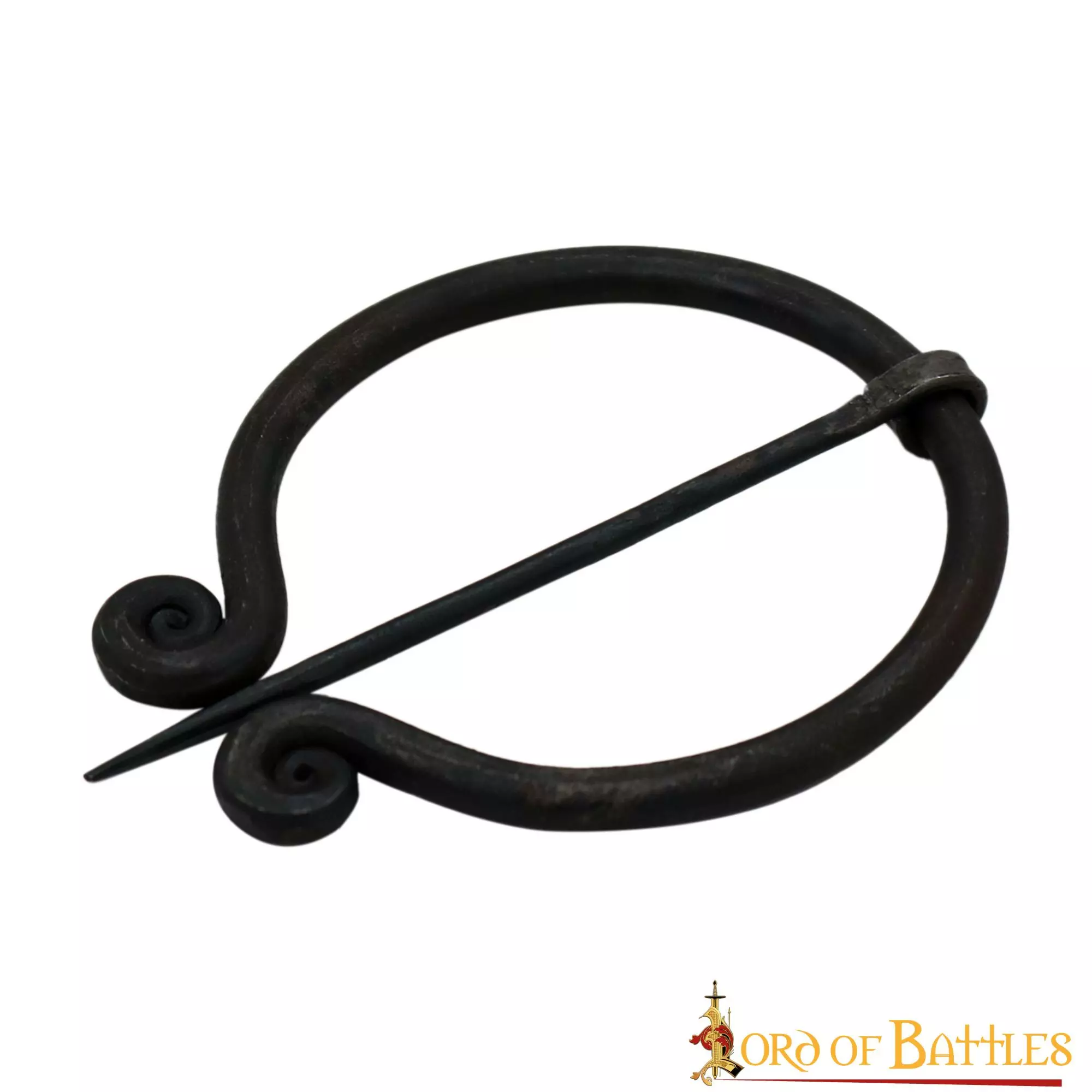 Cierre De Capa Funcional De Hierro Forjado A Mano Con Peroné De La Alta Edad Media 4 Cierre De Capa Funcional De Hierro Forjado A Mano Con Peroné De La Alta Edad Media - Imagen 2