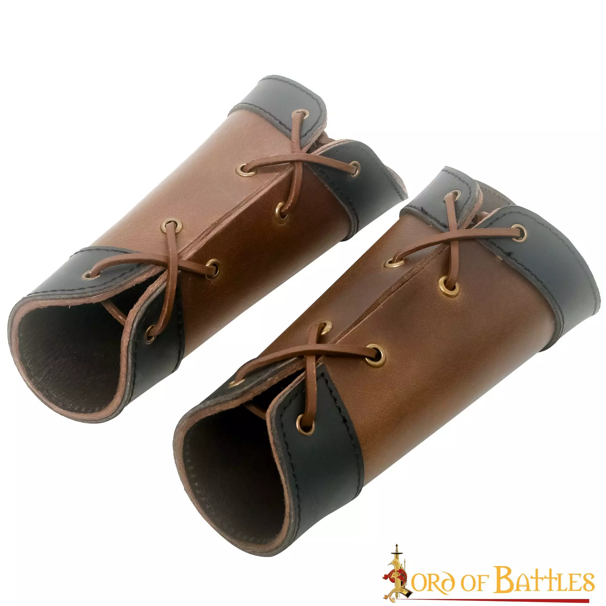 Brazales De Cuero élfico Protección Para El Brazo De Cuero Auténtico Hecho A Mano 4 Brazales De Cuero élfico Protección Para El Brazo De Cuero Auténtico Hecho A Mano - Imagen 2