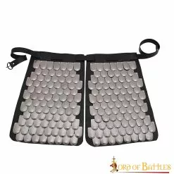 Falda De Escamas De Guerrero Vikingo Piel Auténtica Y Escamas De Acero De Calibre 20 -Armadura Ventas 2 318 1