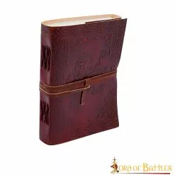 León Rampante Heráldico Diario Notas De Diario De Cuero Auténtico Hecho A Mano -Armadura Ventas 2 333 1