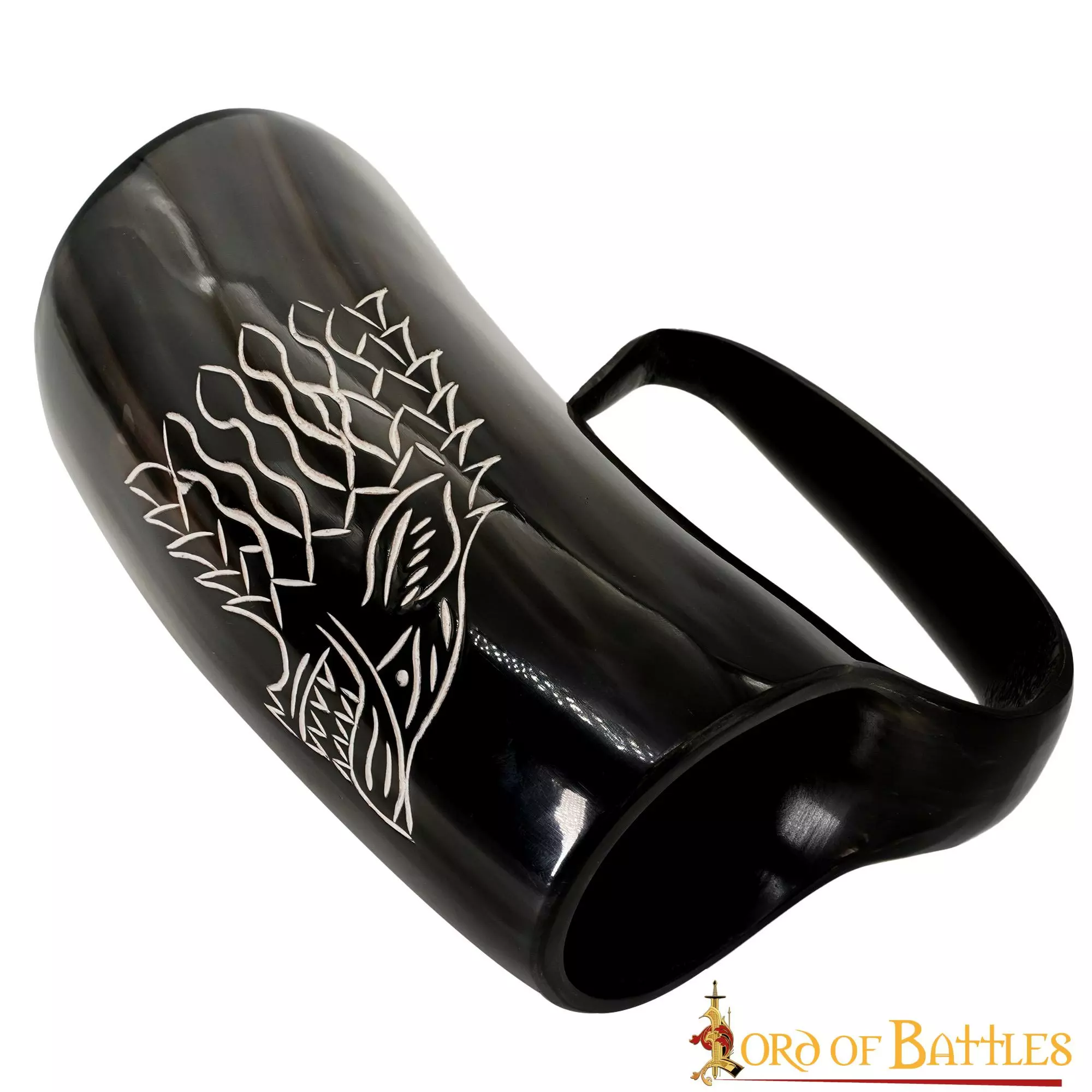 Taza De Cerveza Medieval Vikinga Hecha A Mano Con Auténtico Cuerno De Buey 4 Taza De Cerveza Medieval Vikinga Hecha A Mano Con Auténtico Cuerno De Buey - Imagen 2