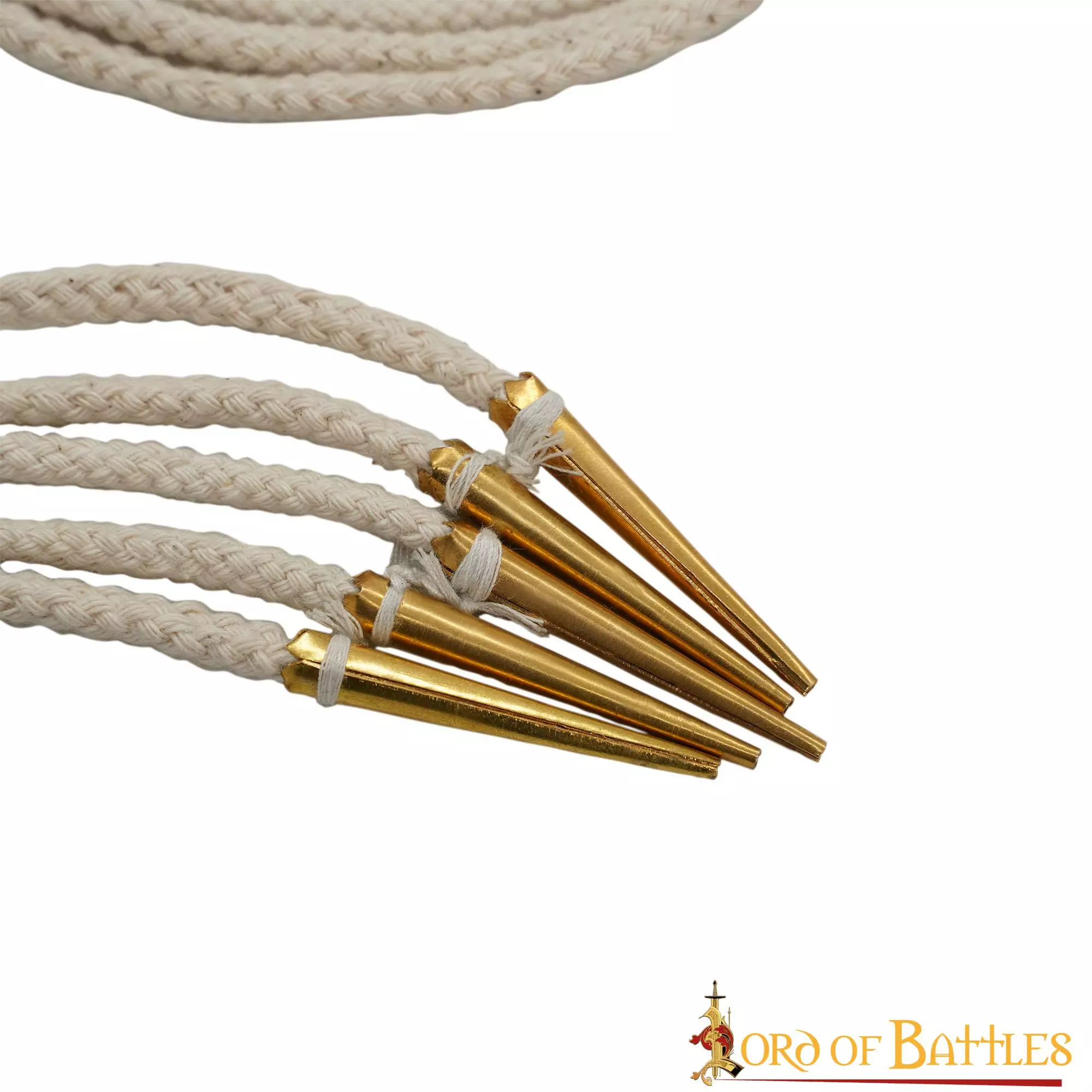 Aiglets Medievales De Latón Puro Tejido Crudo Cuerdas Accesorio Ideal Para Ropa 4 Aiglets Medievales De Latón Puro Tejido Crudo Cuerdas Accesorio Ideal Para Ropa - Imagen 2