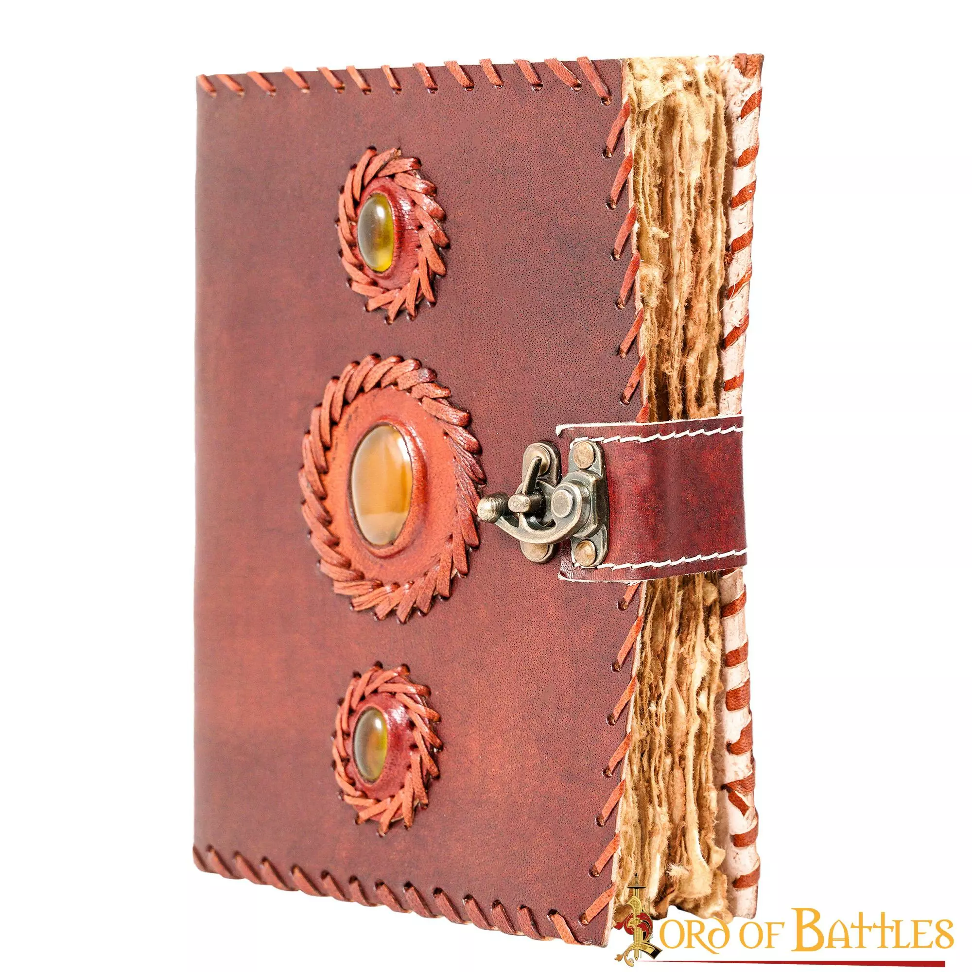 Diario Medieval De Notas De Piel Auténtica Hecho A Mano 4 Diario Medieval De Notas De Piel Auténtica Hecho A Mano - Imagen 2