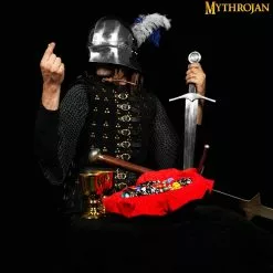 Bolsa Para Dados Y Accesorios Mythrojan "Dungeon Master" Con Cordón Ideal Para Dados De Varias Caras Siete Secciones -Armadura Ventas 2 DSC03128 1