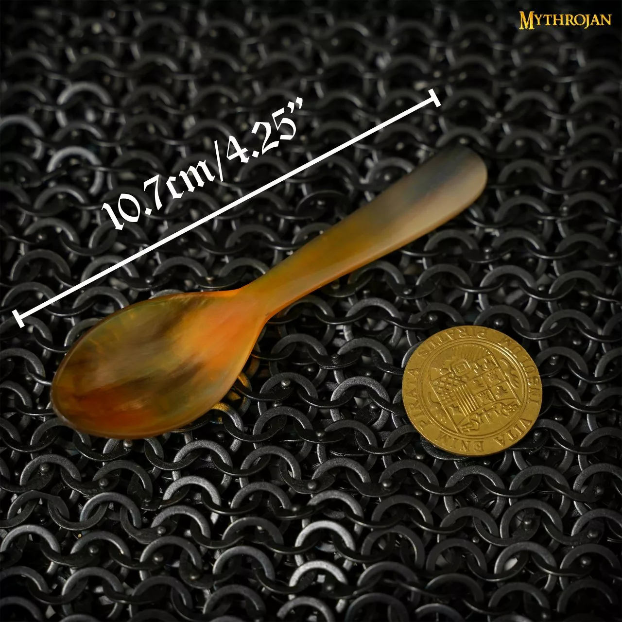 Mythrojan 4pcs Cucharas De Cuerno De Búfalo Acabado Pulido Hecho A Mano De Cuerno De Buey Genuino Accesorio De Cuerno Totalmente Funcional Para Recreaciones 5 Mythrojan 4pcs Cucharas De Cuerno De Búfalo Acabado Pulido Hecho A Mano De Cuerno De Buey Genuino Accesorio De Cuerno Totalmente Funcional Para Recreaciones - Imagen 3