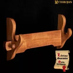 Mythrojan Espada De Madera Maciza De Pie Espada Medieval De Pared De Montaje Samurai Espada De Pie Katana Espada Soporte Gladiador Espada De Pared Cruzado Espada De Pie Cuchillo -Armadura Ventas 2 IMG 2512 1
