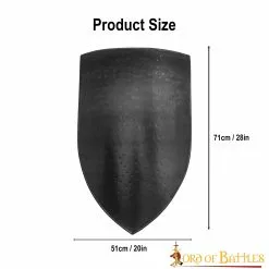 Escudo De Acero Del Calentador Medieval Personalizable -Armadura Ventas 2099N 3