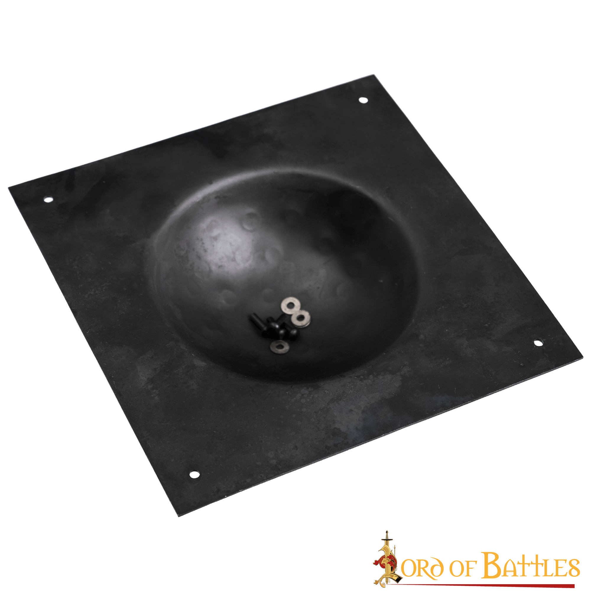 Escudo Cuadrado Jefe Umbo De Acero Hecho A Mano Para Escudos Scutum Romanos 4 Escudo Cuadrado Jefe Umbo De Acero Hecho A Mano Para Escudos Scutum Romanos - Imagen 2