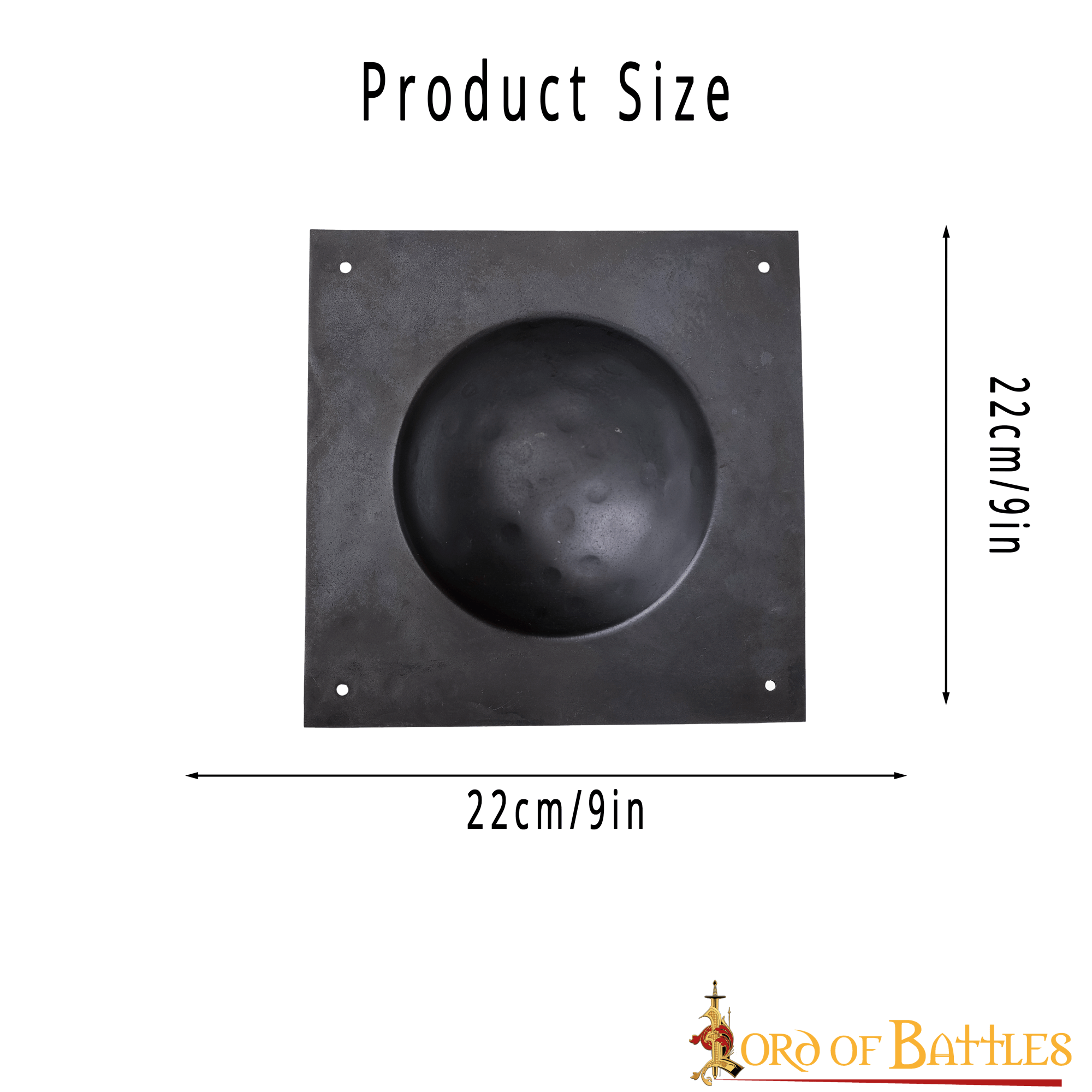 Escudo Cuadrado Jefe Umbo De Acero Hecho A Mano Para Escudos Scutum Romanos 5 Escudo Cuadrado Jefe Umbo De Acero Hecho A Mano Para Escudos Scutum Romanos - Imagen 3